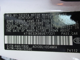 2006 TOYOTA CAMRY LE WHITE 2.4L AT Z15006
